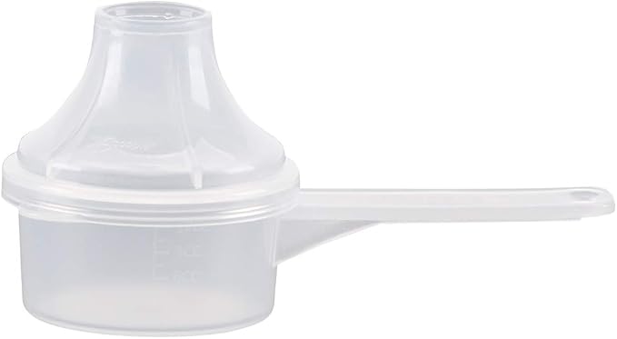 Measuring Scoop & Funnel - No Cap Open Spoon 1-Pack 15cc | Universal open design measuring spoon, Built-in funnel neck pour spout, Quick access cup for coffee powders and baking