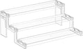 Lifewit 12″ Spice Rack, Perfume Cologne Stand,Tool-Free Assembly, 1 Pcs | 3-Tier Clear Display Riser Shelf, Cupcake Stand, Seasoning Figurine Makeup Holder, Room Decor, Kitchen Cabinet Storage