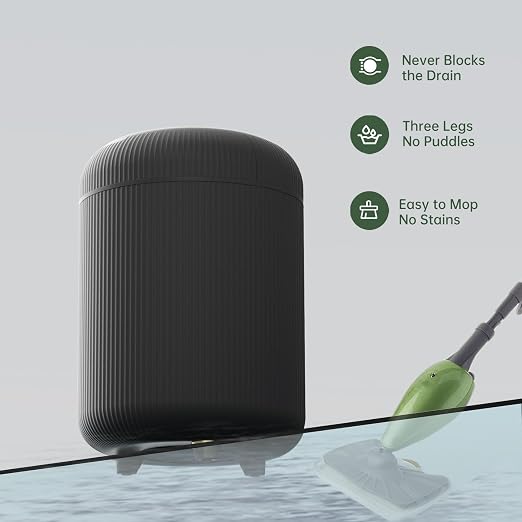 URALFA Motion Sensor Bathroom Trah Can, Automatic Touchless Trash Can | 3 Gallon Bathroom Garbage Can with Lid, Smart Trash Bin for Bedroom, Office, Restroom, Removable Legs, Black and Gold
