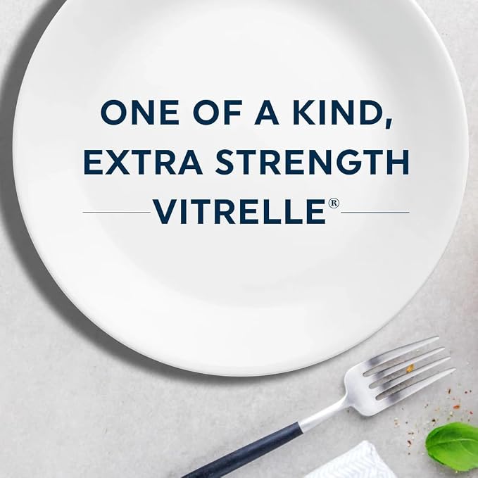 Corelle Vitrelle 6-oz Ramekin Bowls, Set of 6 Chip & Crack Resistant Bowls, Great For Dips, Condiments, Ice Cream, Small Side Dishes, Ceramic Dessert Bowls Set, Winter Frost White | Great For Dips, Condiments, Ice Cream, Small Side Dishes, Ceramic Dess...