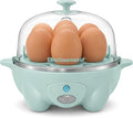 Elite Gourmet Easy Electric 7-Egg Cooker, Poacher/Omelet Maker, BPA-Free | Cooks soft, medium, or hard-boiled eggs - also scrambles eggs - auto shut-off with buzzer alert