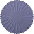 Heat-Resistant Silicone Trivet Mats, Non-Slip Hot Plate Holder for Kitchen Countertops & Dining Table, Reusable Pot Holder Pad with Secure Grip, Dishwasher Safe (Grey, Diameter: 30cm/11.81")