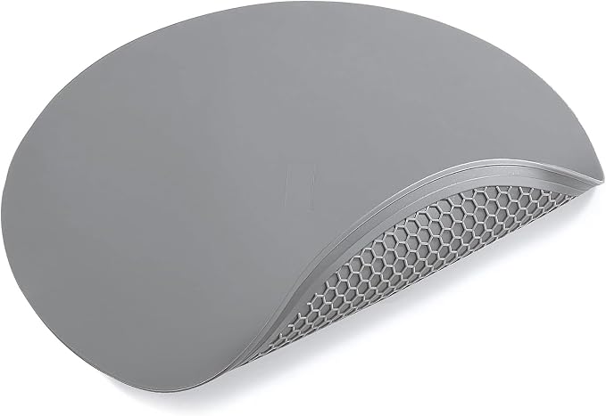 Tongjude Silicone Microwave Mat - 11.7" x 11.7" - Non-Slip Silicone Trivet, Hot Pot Holder, Jar Opener, Dishwasher Safe