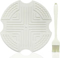 Air Fryer Trivets for Ninja Crispi,Protection for Countertop-Off White | food-grade silicone materials, slip-resistant, heatproof, easy to clean,dishwasher safe, Ninja Crispi Airfryer Accessories