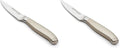 Oneida 3.5IN STAINLESS STEEL PARING KNIFE (12), Metallic (Pack of 2)