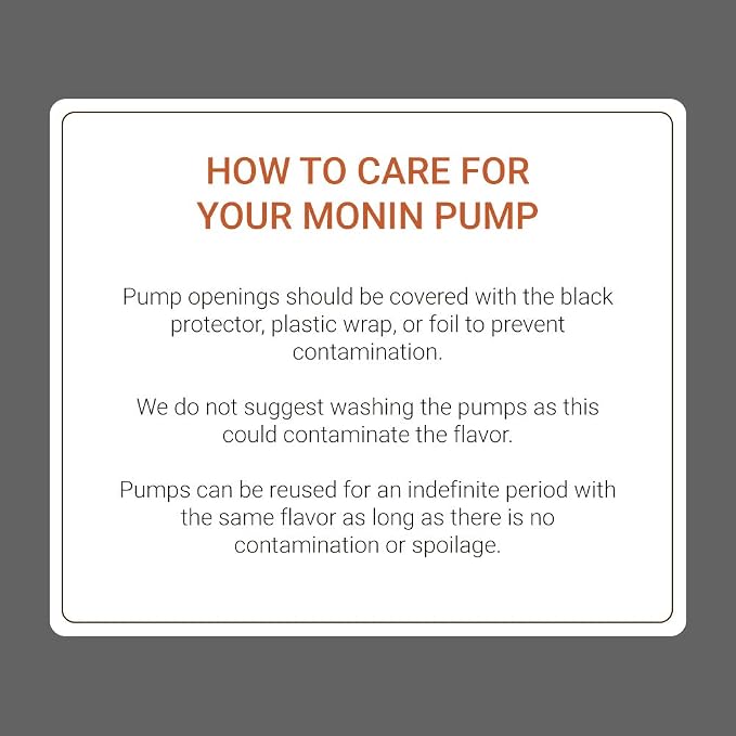 Monin - Syrup Pump, Exclusively for 750ml (25.4 fl oz) Glass Bottles | Mess-Free Dispensing + Tip Cover Included (White)
