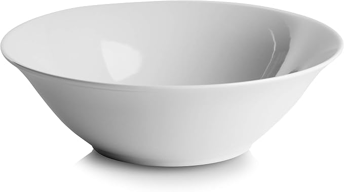 10 Strawberry Street 7" Catering Round Cereal Bowl, Set of 12 White