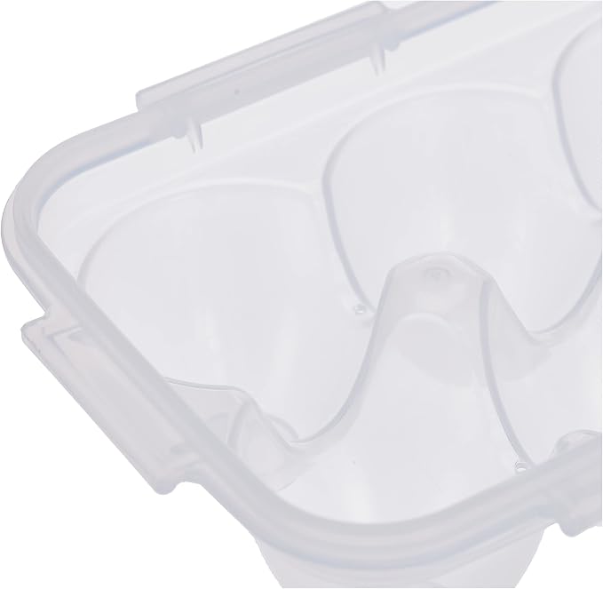 LocknLock Easy Essentials Specialty Dozen Egg Storage Container, 12-Cup (Pack of 3)