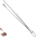 U-Taste Kitchen Cooking Tweezer, 18/8 Stainless Steel Tong, 12in/Round Tip | Food-Grade Metal Food Tong with Non-Slip Tips, Professional Chef Tweezers for Plating Serving Grilling Frying Cooking Baking