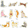 MrCookie Cat Shaped Cookie Cutters Set,Stainless Steel.