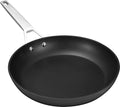 MsMk 12.5 Inch Nonstick Frying pan, Grey Large Cooking Pan Titanium Skillet | Non Toxic, Even Heating, Easy Clean, Dishwasher & Oven Safe, suitable for gas & electric & induction stoves, PFOA & PFAS Free
