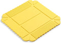 Magnetic Silicone Trivet Mat - Heat Resistant Hot Pad for Hot Dishes, Pots & Pans, Non-Slip Table & Countertop Protector (Lemon Yellow)