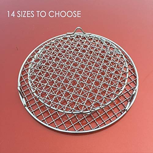 6.5 Inch Canning Rack Round Stainless Steel Baking and Cooling Steaming Rack Cookware Fit for Air Fryer Instant Pot Pressure Cooker Canning (165mm/6.5")