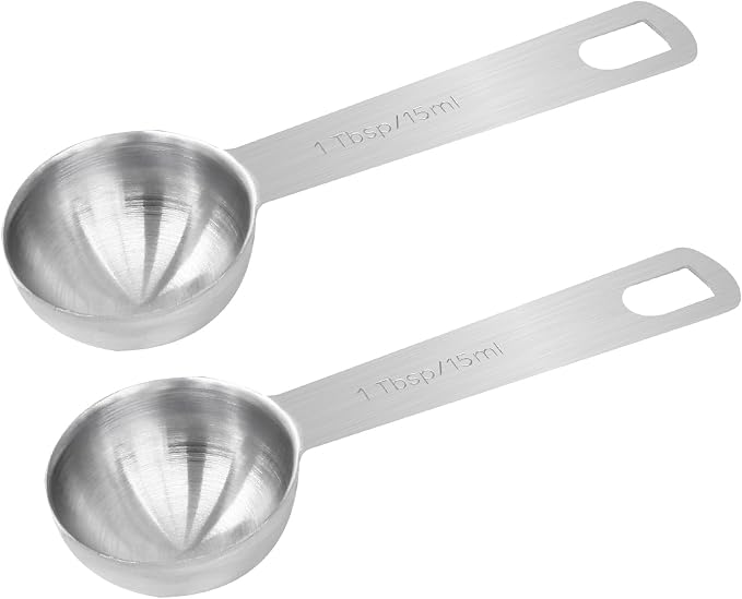 1 Tablespoon Stainless Steel Measuring Spoons | 1 Tbsp | 3 Tsp | 15 Ml | 15 Cc, Metal Single Measuring Spoon, For Measuring Coffee Powder, For Grains and Loose Tea
