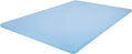 18 x 12 Large Blue Plastic Cutting Board for Fish, Seafood, Shellfish - 1/2 Inch Thick HDPP, NSF and Commercial Grade