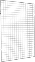 Cooling Rack for Cooking and Baking, 16" x 10" Wire Rack, Silver | Thick Wire Rack, Oven & Dishwasher Safe, for Roasting, Grilling, Drying, Fits Half Sheet Pan