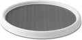 Copco Basics Non-Skid Pantry Cabinet Lazy Susan Turntable, 12-Inch, White/Gray, 1 Count (Pack of 1)