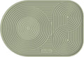 OutIn Silicone Coffee Mat, Foldable & Waterproof | Drip Tray Mat for Espresso Machines and Portable Coffee Makers, 9.8" x 6.7" (Green)