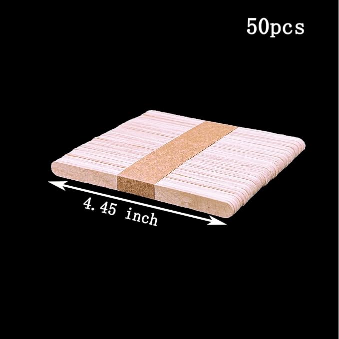 30 Pcs Plastic Graduated Cups, 60ml/2oz Clear Scale Cups | Transparent Experiment Measuring Cup with 50 Pcs Wooden Stirring Sticks for Epoxy, Resin, Stain, Mixing Paint