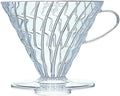 Hario V60 Plastic Coffee Dripper, Size 03, Clear