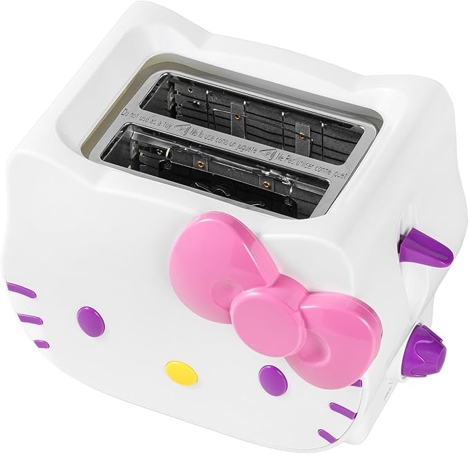 Uncanny Brands Deluxe 3D Sanrio Hello Kitty Toaster