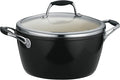 Tramontina Ceramica Deluxe 5-Quart Dutch Oven Pot with Lid | Ceramic Non Stick, Oven-Safe, Metallic Black
