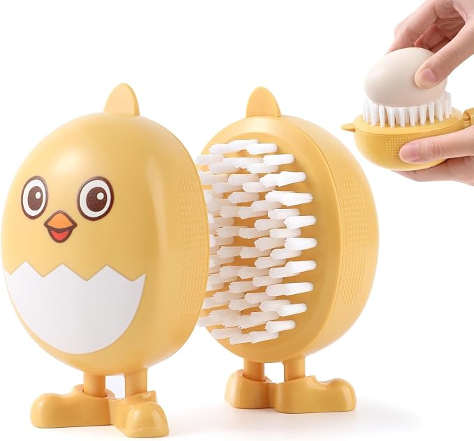 Lumkew Egg Washer Cleaner for Fresh Eggs, Egg Wash and Brush Scrubber, 1pcs | Cleaning Eggshell, Universal ,Cute Chicken Coop Essentials