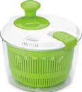 Cuisinart Salad Spinner- Wash, Spin & Dry Salad Greens, Fruits & Vegetables, 3qt, CTG-00-SSAS | Wash & spin-dry produce with 3-qt salad spinner, lid lock, clear base/serving bowl, CTG-00-SSAS