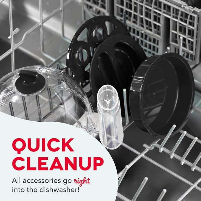 Dash Deluxe Egg Cooker, 12 Hard Boiled Eggs, Black | Electric Double Decker Egg Poacher, Steamer & Omelette Maker Machine, Soft or Poached Eggs, Auto Shut-Off, BPA-Free
