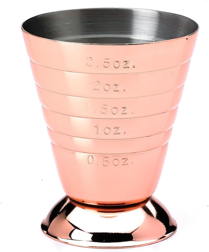 Barfly Measuring Cup, 2.5 oz, Copper