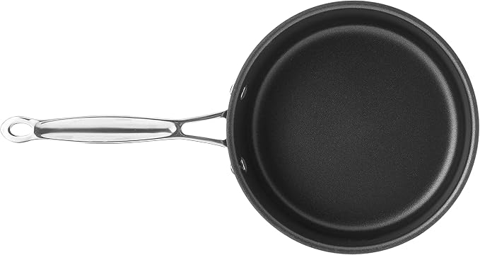 Cuisinart Chef's Classic Non-Stick 3-Quart Nonstick-Hard-Anodized, Saucepan w/Cover, 6193C-20
