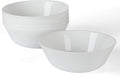 Martha Stewart Opalton 6-Piece 6-Inch Soup and Cereal Bowls – Lightweight, Chip and Break Resistant Opal Glass Bowls for Everyday Use