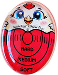 Nobleegg Egg Timer Pro2 Perfect Soft Hard Boiled Eggs Cooker Kitchen Gadget Red, Certified