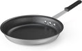 DUMOS 10 Inch Nonstick Frying Pan, Heavy-Gauge Aluminum Skillet with Ceramic Nonstick Coating & Stainless Steel Base, Omelet Pan for Induction, Electric, Gas, PFAS Free, Oven Safe, Black Handle