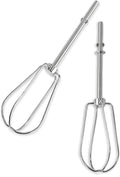 Hand Mixer Beater for KitchenAid 2 Pack | replacement beaters Compatible with W10490648, KHM2B, AP5644233, PS4082859 Parts