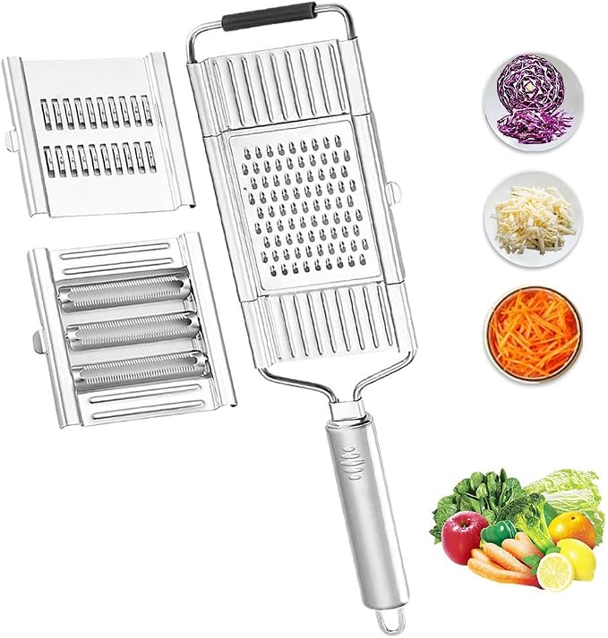 Multi-Purpose 2024 Upgrade Slicer Set, Cuts Set for Cheese, Fruit and Vegetables (3 Blades)