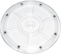 1Pcs Clear Acrylic Lazy Susan 8 Inch Turntable Organizer Bearings | Mini Lazy Susan, Small Lazy Susan Turntable, 360° Rotating Swivel Plate for Spice Rack, Cosmetic, Cake, Pantry, DIY Display