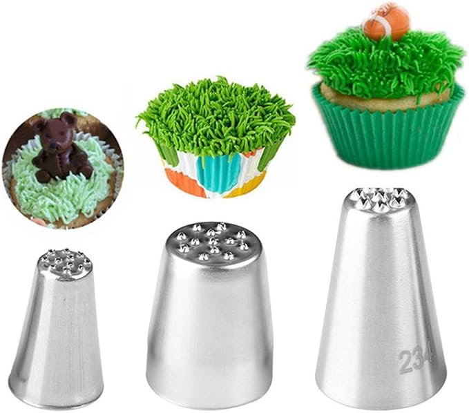 Symphony Wire Tips, Stainless Steel Icing Piping Nozzles For Pastry Fondant Tools (MIXED)