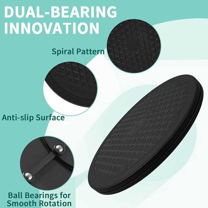 10 Inch Heavy Duty Rotating Swivel Stand, 360° Rotation with Steel Ball Bearings for Plants, Monitors, Crafts, Model Bases & TVs