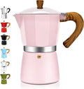 9 Cup Aluminum Espresso Stovetop Moka Pot Express Coffee Maker Percolator Italian Classic Mocha Coffee Machine for Italian and Cuban Cafe Brewing for Home & Camping 450ml 15oz