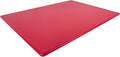 Commercial Grade Red Cutting Board - 24 x 18 Extra Large 1/2" Thick for Meats, Superior HDPP Plastic, NSF and Food Service Ready