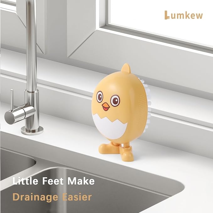 Lumkew Egg Washer Cleaner for Fresh Eggs, Egg Wash and Brush Scrubber, 1pcs | Cleaning Eggshell, Universal ,Cute Chicken Coop Essentials