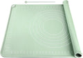 Extra Large Silicone Baking Mat for Countertops, Extra Thick 28" x 20" Non-Slip Pastry Mat with Raised Edges and Measurements, Food-Grade Dough Rolling Sheet for Kneading, Pizza, Bread,Fondant