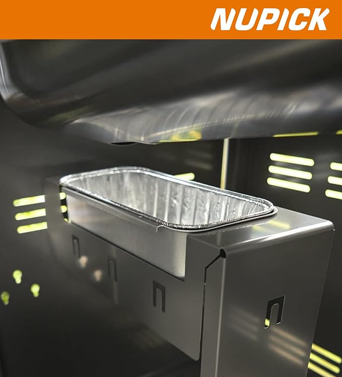 NUPICK 35 Pack Drip Pan Compatible for Weber SmokeFire EX4 / EX6 / EPX6 | Genesis II 400/600, Summit 400/600 Series Grills, Fit for Weber 36” & 28” Griddle, 11.4" x 2.9" x 4.75"