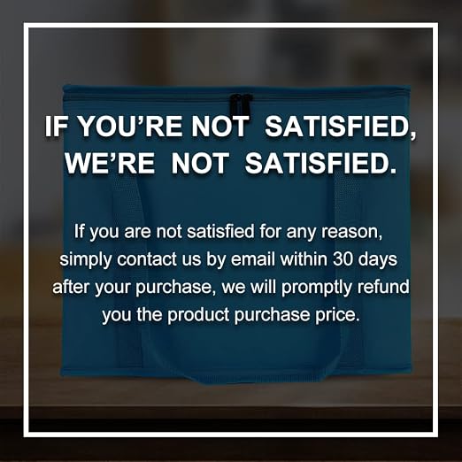 Bodaon 5-Pack Cooler Insulated Food Delivery Bag, Thermal Hot Pizza, X-Large Bags for Grocery/Catering/Shopping, Rideshare Delivery Bag, Large Cold Frozen Accessories, Blue