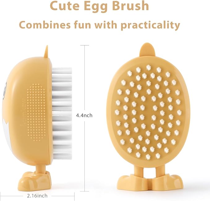 Lumkew Egg Washer Cleaner for Fresh Eggs, Egg Wash and Brush Scrubber, 1pcs | Cleaning Eggshell, Universal ,Cute Chicken Coop Essentials