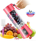 Small Portable Shakes & Smoothie Blender - 13 Oz Personal Size Blender | 380ML BPA Free Traveling Juice Cup, High Blending Speed of 20,000 Rpm, Squeezing Juice Suit in Sports/Office/Home/Travel