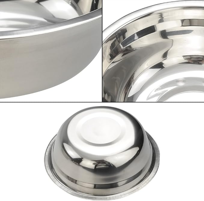 Mixing Bowl Set, Stainless Steel Bowls Set, Set of 4