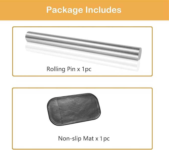 304 Stainless Steel Chopping Board with Lip, 31.5”x 22.8” Large Steel Cutting Board with Rolling Pin, Metal Noodle Board Pastry Board Kneading Dough Board for Kitchen Restaurant