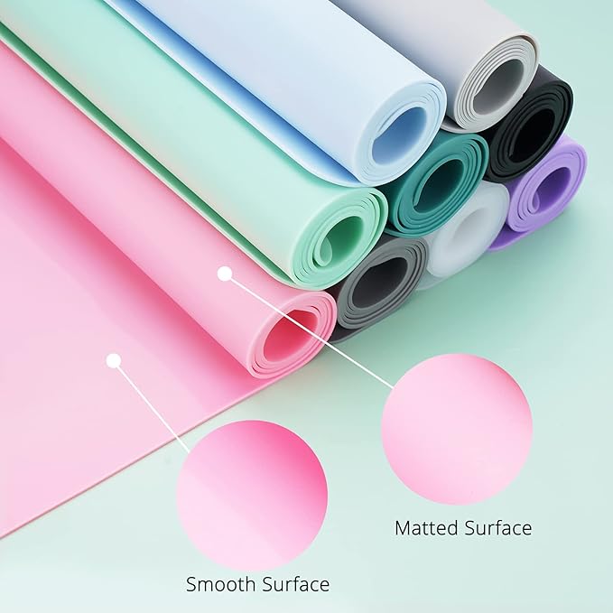 Silicone Mats for Kitchen Counter, Large Silicone Countertop Protector, Nonskid Heat Resistant Desk Saver Pad, Multipurpose Mat, Placemat (XL-28" x 20"x 0.06", Black)
